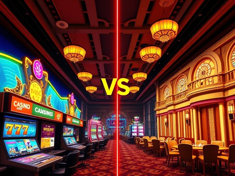 Explore expert insights on the differences between online and land-based casinos, gambling game types, and strategies for optimal play. Trusted resource for casino enthusiasts.