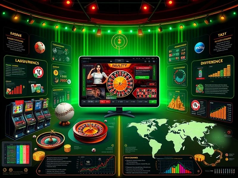 Explore expert insights on the differences between online and land-based casinos, gambling game types, and strategies for optimal play. Trusted resource for casino enthusiasts.