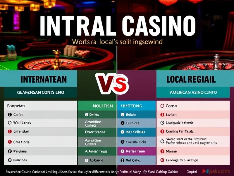 Explore expert insights on the differences between online and land-based casinos, gambling game types, and strategies for optimal play. Trusted resource for casino enthusiasts.